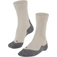 Falke TK5 Wander Herren Wandersocken, 46-48, Beige, Schurwolle