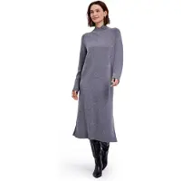 Falke Sommerkleid "Kleid", Damen, Gr. S, N-Gr, m.grau mel (3530), Kleider Sommerkleid