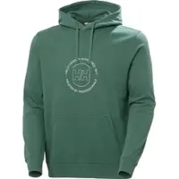 Helly Hansen Men's Core Graphic Hoodie jungle green (390) M