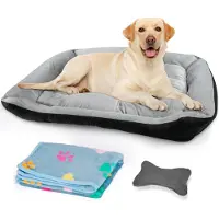 Merkloos Waschbares & Bequemes Hundebett für mittelgroße Hunde