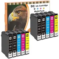 D&c 10x Druckerpatronen Kompatibel für Epson 16 16XL Workforce WF-2760DWF WF-2760 WF-2630 WF-2540 WF-2660 WF-2750 WF-2650 WF-2510 WF-2530 WF-2010 WF-2660DWF WF-2700 WF-2010W WF-2500WF WF-2520NF 2520