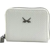 Sansibar Kartenetui Zip Wallet White weiß