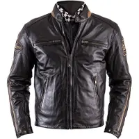 Helstons Ace Rag Lederjacke M Herren Rindleder braun, M