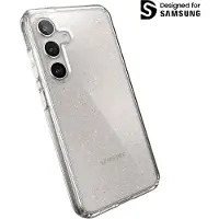 Speck Presidio Lux Glitter - Gehäuse Samsung Galaxy S24 (Klar / Gold Glitter)