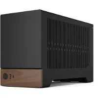 Fractal Design Terra , Small Form Factor (SFF), PC, Graphit, Mini-ITX, Aluminium, Walnuss, Gaming