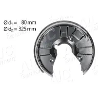 AIC Spritzblech, Bremsscheibe 57067 Hinterachse rechts für SEAT
