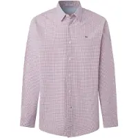 Pepe Jeans für Herren. PM3091484 Rosa Regio Hemd (M), Lässig, Baumwolle, Langarm