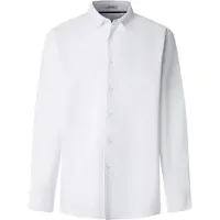 Pepe Jeans für Herren. PM3091429 Hemd Randy weiß (XL), Lässig, Baumwolle, Langarm