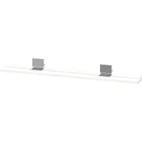 Duravit Sivida Ablage, Halterung chrom, 1200x115x35mm, SV7434010180000, Farbe: Weiß Matt