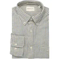 Gant für Herren. 3263034 Windblown Hemd kariert blau (3XL), Lässig, Baumwolle, Langarm