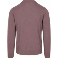 Profuomo Pullover Merinowolle Aubergine