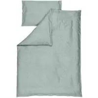 Benza Ibenzoa Kinderbettwäsche-Set 100% Baumwolle, Pistazie – Bettbezug 100×135 cm & Kissenbezug 60×40 cm mit Reißverschluss, atmungsaktiv