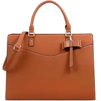 Merkloos Modische Handtasche für Damen mit abnehmbarem Schulterriemen und Schleifendekoration