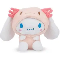 Merkloos Plüsch Tier 22 cm - Cinnamoroll - Kuscheltier - Kuschelbaby - Sicherheitswarnung - Offiziell Lizenziert