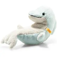 Merkloos Denny Delfin Plüsch Kuscheltier - Hellblau - 32 cm