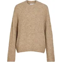Vila Vibows Rundhals Strickpullover