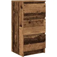 vidaXL Sideboard Altholz-Optik 37,5x35x76 cm Holzwerkstoff