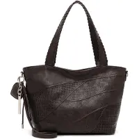 Suri Frey Shopper "Shopper SFY Dorothy", Damen, Gr. B/H/T: 48cm x 28cm x 15cm, braun (braun 200), Polyester, Polyurethan, Taschen Shopper