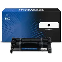 PrintAbout Toner kompatibel mit HP 89X (CF289X) - Schwarz - Hohe Kapazität