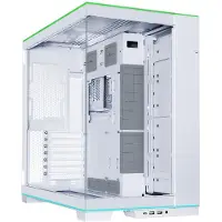 Lian Li 011 Dynamic EVO RGB 011 EVO RGB, Tower, PC, Weiß, ATX, EATX, Mini-ITX, Aluminium, Stahl, Gehärtetes Glas, Multi