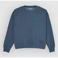 Element Sweatshirt "Lowcase Pigment", Damen, Gr. M, blau (schwarz slate), Obermaterial: 50% Baumwolle, 30% Baumwolle, 20% Polyester., Sweatshirts Sweatshirt