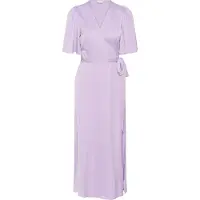 Kaffe Midikleid "Damen Kleid KASADIE", Damen, Gr. 36, N-Gr, lila (orchid bloom), Obermaterial: 100% Polyester PES., Kleider Midikleid