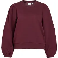 Vila Vevera Rundhals Langärmeliges Sweatshirt