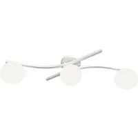 Emibig Hängeleuchte OPUS, weiß, 3xE14, 15W, Metall, Abmessungen: 20x84x31 cm, IP20, Marke: