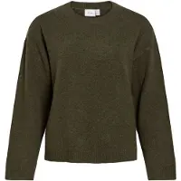 Vila Viliga Rundhals Strickpullover