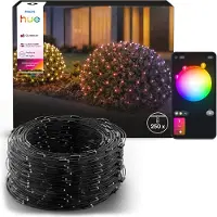 Philips Hue Außenleuchten Festavia Netzlichterkette – 1 M X 3,5 M, 250 Leds