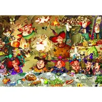 Grafika Puzzle François Ruyer - Hexen - 1000 Teile Puzzle