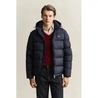 Gant 7006661-433, Männlich, Erwachsener, Regular fit, Reißverschluss, Polyamid, Polyester, Blau