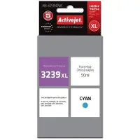 ActiveJet AB-3239CNX Tintenpatrone (Ersatz für Brother LC3239XLC; Höchste; 50ml; cyan), Hohe (XL-) Ausbeute, Cyan, Tinte auf Farbstoffbasis, 50 ml, 1 Stück(e), Einzelpackung