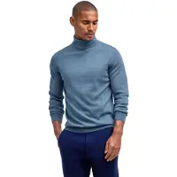Falke Pure Merino Wool Herren Pullover, M, Grün, Schurwolle