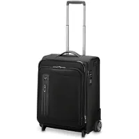 LTPRTZ Erweiterbarer Kabinen-Trolley in Schwarz 55x40x20/23 cm