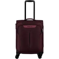 Markenlos Kroatien - 4-Rollen-Trolley S 55 cm in Aubergine