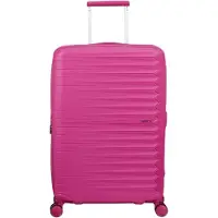 Markenlos Tourister FastForward Trolley Spinner M erweiterbar, Rosa, 68 x 46 x 26 cm, 67/77 l, Polypropylen, 4 Rollen, TSA-Verschluss