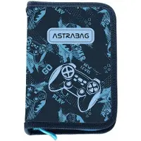 Astrabag GAME PADY AC1 Einzelnes Federmäppchen mit 2 Klappen