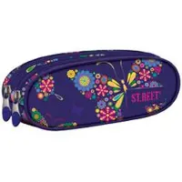 St. Majewski ST.REET Butterfly 2-Fächer Federmappen-Etui