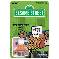 Super 7 Sesamstraße ReAction Actionfigur Wave 06 Typewriter Guy 10 cm