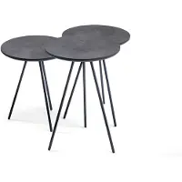 AEA Couchtisch Set 3x Beistelltische Wohnzimmertische Designer Kaffeetische