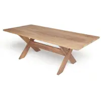 AEA Esstisch Holztisch Gartentisch Familientisch Speisetisch Gartenmöbel