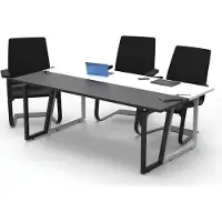 Xl Moebel Gmbh Weiß Grau Arbeitstation Schreibtisch Arbeitsplatztheke Multifunktions