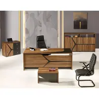 Xl Moebel Gmbh Komplette Arbeitszimmermöbel Schreibtisch 4tlg Holz Braun Büromöbel