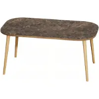 AEA Moderner Couchtisch aus Holz in Braun