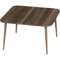 AEA Eleganter brauner Couchtisch aus Holz im modernen Design