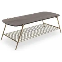 AEA Eleganter Couchtisch aus Holz und Metall modernes Design für jedes Zuhause