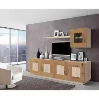 Xl Moebel Gmbh TV-Ständer Seitenschrank Moderne Wohnwand Wohnzimmer Set Modern 3tlg