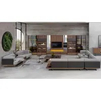Xl Moebel Gmbh Wohnzimmer Wohnwand rtv Lowboard Holz Braun Möbel Fernseh xxl 530cm