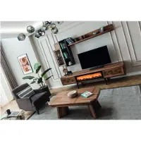 AEA Wohnzimmer Exklusive Garnitur Designer TV-Ständer Lowboard Couchtisch